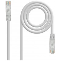 CABLE DE RED LATIGUILLO RJ45 UTP CAT6A AWG24 5 M GRIS NANOCABLE (Espera 4 dias)