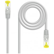 Cat6A, RJ-45, SFTP, LSZH, AWG 26, 0.5 m, Gris