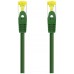 CABLE DE RED LATIGUILLO RJ45 SFTP CAT6A AWG26 2 M VERDE NANOCABLE (Espera 4 dias)