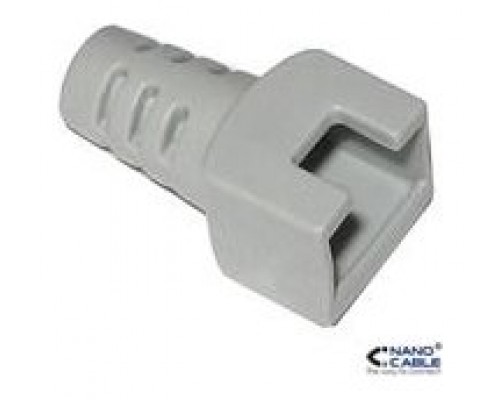 FUNDA RJ45 GRIS 10 UDS NANOCABLE 10.21.0301