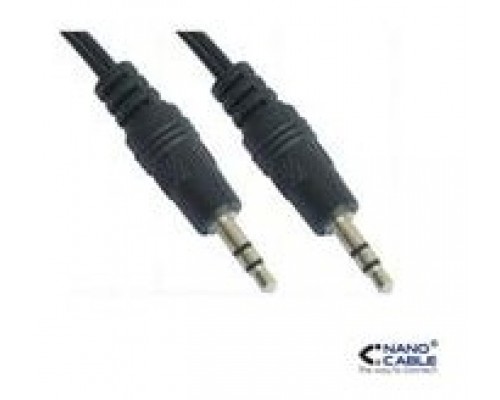 CABLE AUDIO ESTEREO 3.5M-3.5M 10 M NANOCABLE