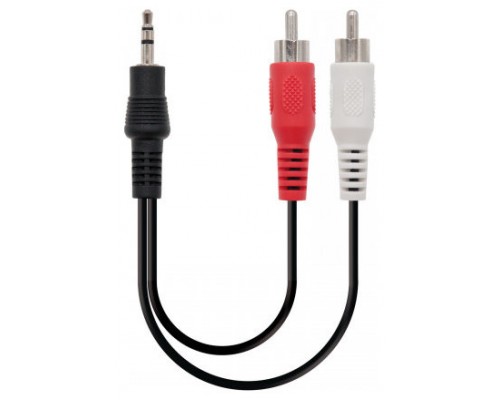 Nanocable - Cable audio estereo, Jack 3.5/M-2xRCA/M,