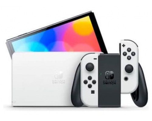 CONSOLA NINTENDO SWITCH BLANCA OLED (Espera 4 dias)