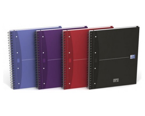 CUADERNO EUROPEANBOOK 4 TAPA EXTRADURA A4+ 120 HOJAS 5X5 COLORES SURTIDOS ESSENTIALS OXFORD 100104738 (MIN5) (Espera 4 dias)