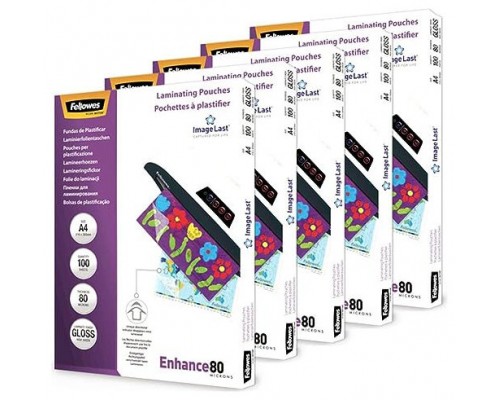 PACK 500 FUNDAS PLASTIFICAR 80 MICRAS BRILLO A4 (216X303 MM) FELLOWES 100142462 (Espera 4 dias)-1057 PACK 500 FUNDAS PLASTIFICAR 80 MICRAS BRILLO A4 (216X303 MM) FELLOWES 100142462 (Espera 4 dias)
