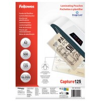 PACK 500 FUNDAS PLASTIFICAR 125 MICRAS BRILLO A3 (303X426 MM) FELLOWES 100144250 (Espera 4 dias)-10521 PACK 500 FUNDAS PLASTIFICAR 125 MICRAS BRILLO A3 (303X426 MM) FELLOWES 100144250 (Espera 4 dias)