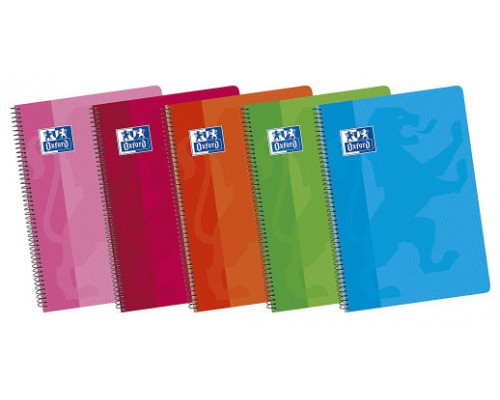 Oxford 100430166 cuaderno y block 80 hojas Colores surtidos (MIN5) (Espera 4 dias)