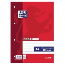 Oxford 121050994 papel de cuaderno 210 x 297 mm (A4) 100 hojas (Espera 4 dias)-1051 Oxford 121050994 papel de cuaderno 210 x 297 mm (A4) 100 hojas (Espera 4 dias)