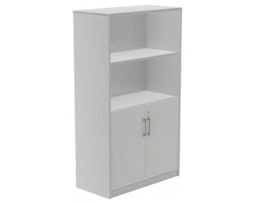 ARMARIO MEDIO CON PUERTAS BAJAS 156X90X45 ESTRUCTURA ALUMINIO/PUERTAS GRIS ROCADA 1057AN02V24 (Espera 4 dias)