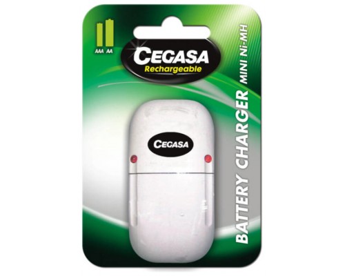 CEGASA CARGADOR MINI COMPACTO BLANCO