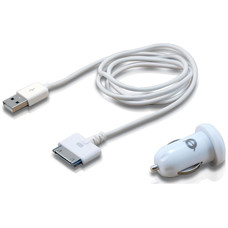 KIT APPLE CARGADOR CONCEPTRONIC PARA COCHE A 2 USB 5V-1600 KIT APPLE CARGADOR CONCEPTRONIC PARA COCHE A 2 USB 5V