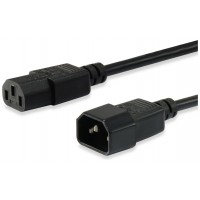 CABLE ALARGO ALIMENTACION IEC MACHO - HEMBRA EQUIP 3M