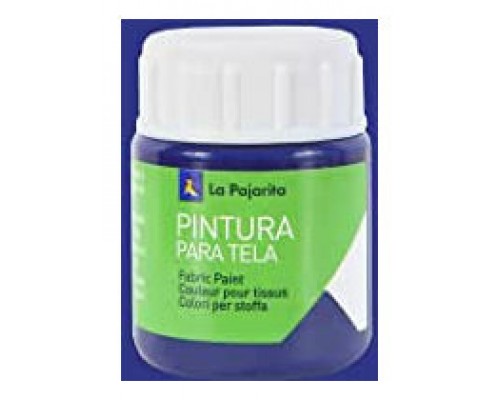 PINTURA PARA TELA TRANSPARENTE T-04 AZUL VICTORIA. 25ML LA PAJARITA 113771 (Espera 4 dias)