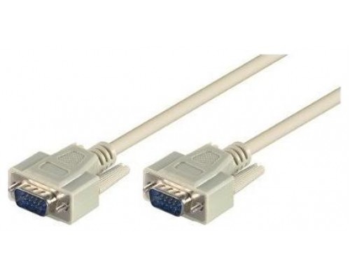 CABLE SVGA EQUIP 3COAX MACHO - MACHO 15M CON FERRITAS