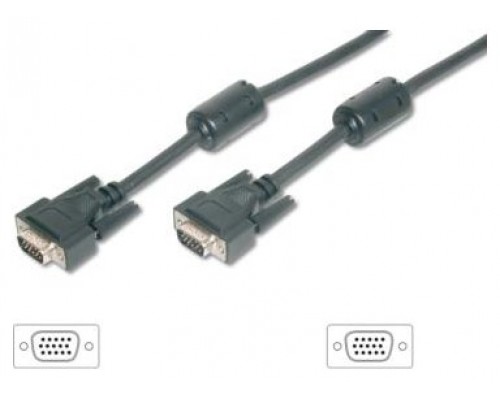 CABLE SVGA EQUIP 3COAX MACHO - MACHO 20M CON FERRITAS
