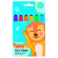 MY FIRST FELT PEN ESTUCHE 6 ROTULADORES COLORES SURTIDOS NEW JOVI 1206 (Espera 4 dias)