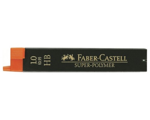 ESTUCHE 12 MINAS 0.9MM SUPER POLIMERAS HB FABER CASTELL 120900 (MIN12) (Espera 4 dias)