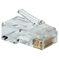 KIT 100 CONECTORES RJ45 EQUIP TELEFONIA 121151