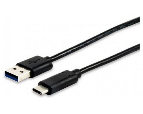 CABLE USB-C MACHO A USB 3.1 TIPO A MACHO 1M  EQUIP