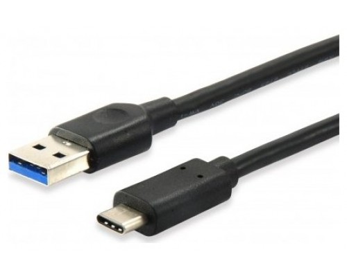 CABLE USB 3.0 TIPO A MACHO A USB-C MACHO 0.5M