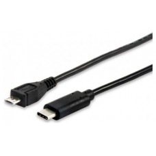 CABLE USB-C a USB MICRO B MACHO 1 METRO EQUIP 12888407