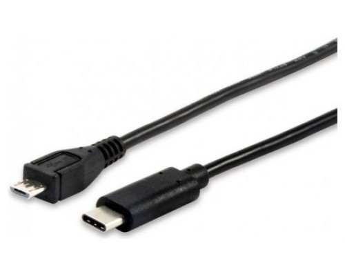 CABLE USB-C a USB MICRO B MACHO 1 METRO EQUIP 12888407