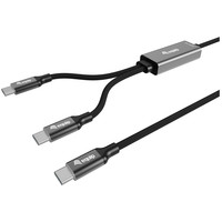 EQUIP Cable de carga USB-C (2.0) en Y, 1,5 m, PD 140 W, negro-2596 EQUIP Cable de carga USB-C (2.0) en Y, 1,5 m, PD 140 W, negro
