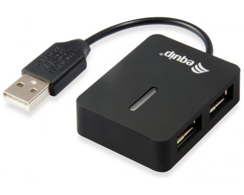 HUB USB 2.0 EQUIP LIFE A 4xUSB-A MINI HUB TRAVEL