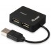 HUB USB EQUIP LIFE 4 PUERTOS MINI HUB TRAVEL