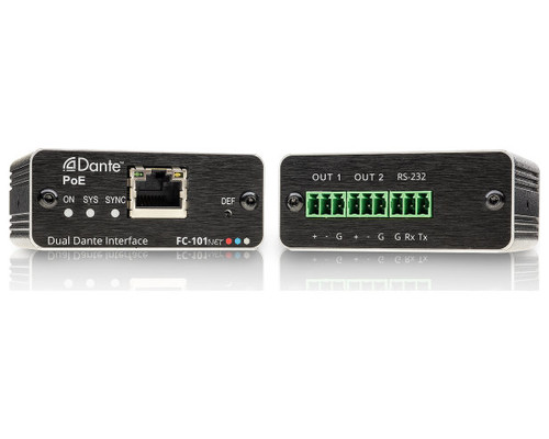 KRAMER AVSM DUAL DANTE INTERFACE - FC-101NET (13-80490010) (Espera 4 dias)-105209 KRAMER AVSM DUAL DANTE INTERFACE - FC-101NET (13-80490010) (Espera 4 dias)