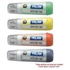 Milan 1301140 corrección de películo/cinta 6 m Azul, Naranja, Turquesa, Amarillo 40 pieza(s) (Espera 4 dias)