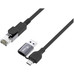 EQUIP Cable 2 en 1 USB-C + A a RJ45 Gigabit Ethernet, 5.0 m-25910 EQUIP Cable 2 en 1 USB-C + A a RJ45 Gigabit Ethernet, 5.0 m