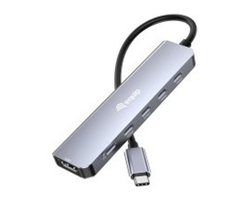 DOCKING USB-C 6-EN-1 EQUIP 133499 A 1xHDMI 4K 4xUSB-C-1603 DOCKING USB-C 6-EN-1 EQUIP 133499 A 1xHDMI 4K 4xUSB-C