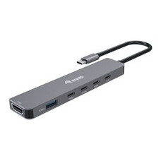 DOCKING USB-C 6-EN-1 EQUIP 133500 A 1xHDMI 4K 4xUSB-C-1602 DOCKING USB-C 6-EN-1 EQUIP 133500 A 1xHDMI 4K 4xUSB-C