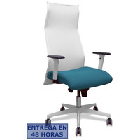 PIQUERAS Y CRESPO Sillon Sahuco blanco bali verde petroleo brazos blancos base blanca ruedas parque 65mm-25970 PIQUERAS Y CRESPO Sillon Sahuco blanco bali verde petroleo brazos blancos base blanca ruedas parque 65mm
