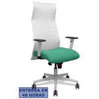 PIQUERAS Y CRESPO Sillon Sahuco blanco bali verde esmeralda brazos blancos base blanca ruedas parque 65mm-25970 PIQUERAS Y CRESPO Sillon Sahuco blanco bali verde esmeralda brazos blancos base blanca ruedas parque 65mm