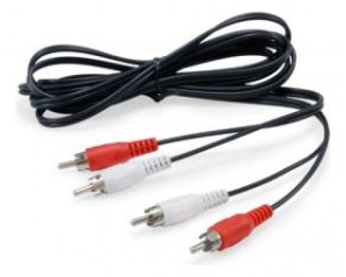 CABLE AUDIO 2 RCA MACHO A 2 RCA MACHO 2.5M