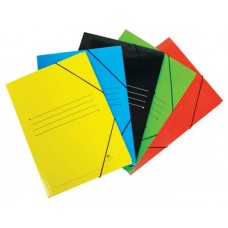 CARPETA CARTON 500 GR. PLASTIFICADO BRILLO FOLIO GOMA SOLAPA NARANJA MARIOLA 1523NA (MIN20) (Espera 4 dias)