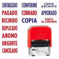 SELLO DE ENTINAJE PRINTER FORMULA CONFORME COLOP 141683 (Espera 4 dias)