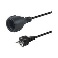 CABLE ALIMENTACION SHUKO MACHO A SCHUKO HEMBRA CEE 7/3