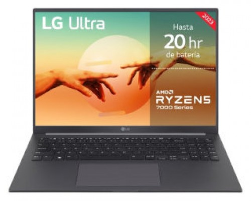 LG 16UD70R-G.AX56B ordenador portatil 7530U Portátil 40,6 cm (16") WUXGA AMD Ryzen™ 5 16 GB LPDDR4x-SDRAM 512 GB SSD Wi-Fi 6 (802.11ax) Gris (Espera 4 dias)