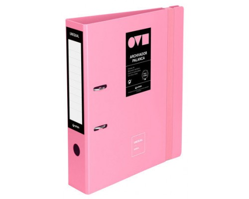 ARCHIVADOR A4 65MM EN POLYFOAM UNEQUAL MINIMAL ROSA GRAFOPLAS 17262853 (Espera 4 dias)