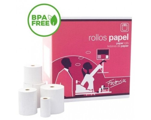 ROLLO TERMICO 57X30X12MM SIN BISFENOL A FABRISA 18114 (Espera 4 dias)