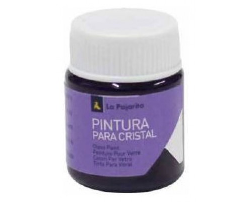 PINTURA PARA CRISTAL AL AGUA CA-05 VIOLETA. 25ML LA PAJARITA 189271 (Espera 4 dias)