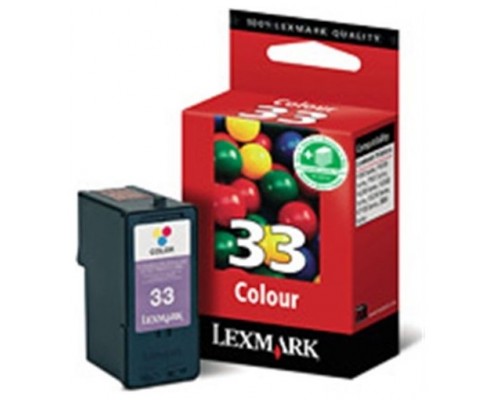 LEXMARK Z-800/ X-5250 Cartucho Color Nº33 PLUS(15%+)