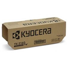 KYOCERA TK-3160, 12500 paginas, Negro, 1 pieza(s)