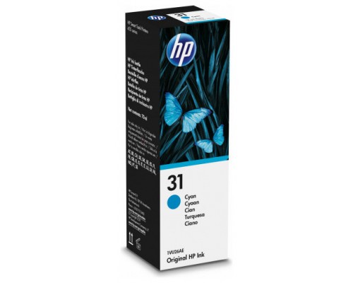HP Botella de tinta Original º31 cian 70 ml