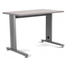 MESA DE OFICINA SERIE METAL 140X80 GRIS / GRIS ROCADA 2001AC02 (Espera 4 dias)