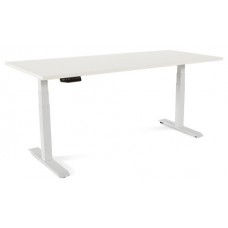 MESA 180CM REGULABLE EN ALTURA ELECTRICAMENTE. TABLERO COLOR BLANCO ROCADA 2003XCR04 (Espera 4 dias)