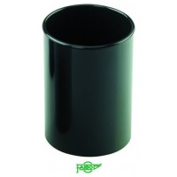 CUBILETE DE PLASTICO 78 MM. DIAMETRO X 100 MM. ALTO OPACO NEGRO FAIBO 205-02 (MIN10) (Espera 4 dias)